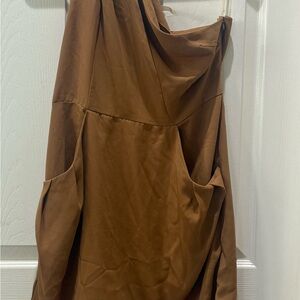 Elegant Brown Women's dress